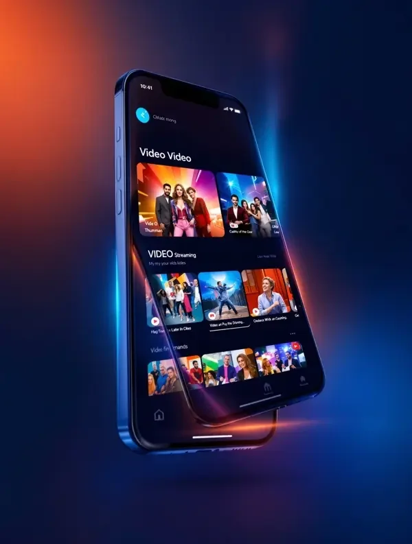 大叔影视 App 移动端界面展示